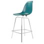 Sgabello Eames Style DSX PP blu oceano