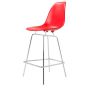 Sgabello Eames Style DSX PP rosso