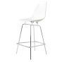 Sgabello Eames Style DSX PP bianco