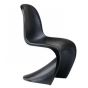 Chaise Verner Panton ABS noir