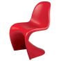 Chaise Verner Panton ABS rouge