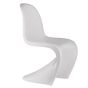 Chaise Verner Panton ABS blanche - côté