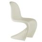 Verner Panton chair PP cream - side view