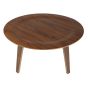 Mesa de centro Eames CTW em nogueira - vista superior