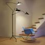 Serge Mouille Contemporary | gulvlampe 3-arm sort