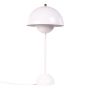 Verner Panton Flowerpot bordlampe hvid