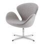 Jacobsen Swan chair cashmere light grey