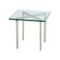 Rohe Barcelona Pavillion | side table 50cm transparent