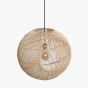Vintage Luna ronde | hanglamp naturel