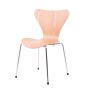 Sedia da pranzo Butterfly Series 7 di Arne Jacobsen in noce