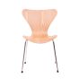 Sedia da pranzo Butterfly Series 7 di Arne Jacobsen in noce - anteriore