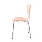 Sedia da pranzo Butterfly Series 7 di Arne Jacobsen in noce - laterale
