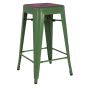 Xavier Pauchard Tolix Stool 66cm matt army green
