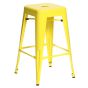 Xavier Pauchard Tolix Hocker 66cm gelb