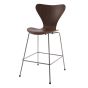 Arne Jacobsen Serie 7 Butterfly barstol 66cm valnød