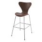 Arne Jacobsen Serie 7 Butterfly barstol 76cm valnød