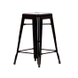 Xavier Pauchard Tolix Hocker 66cm schwarz