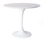 Eero Saarinen Tulipanbord 80cm matt hvit
