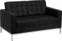 Sofa Rohe Florence 2-osobowa skóra czarna