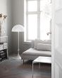 Panthella gulvlampe hvid - Elegant rumindstilling
