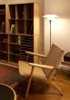 Poul Henningsen DPH 3/2 | vloerlamp klein Chroom glas wit