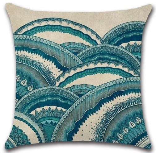 BY JAVY Geromini | Housse de coussin hors remplissage multicolore