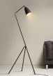 Grashoppa vloerlamp zwart - Elegante kamerinstelling