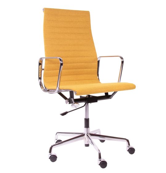 Miller Bureaustoel EA119 hopsack geel