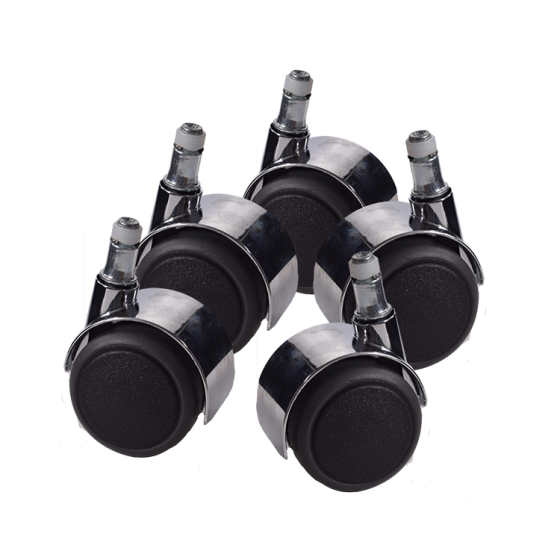 Eames Set Office chair castors | ruedas de la silla de oficina Negro