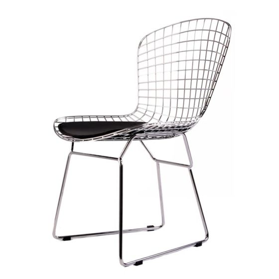 Bertoia spisestuestol sort hynde sort