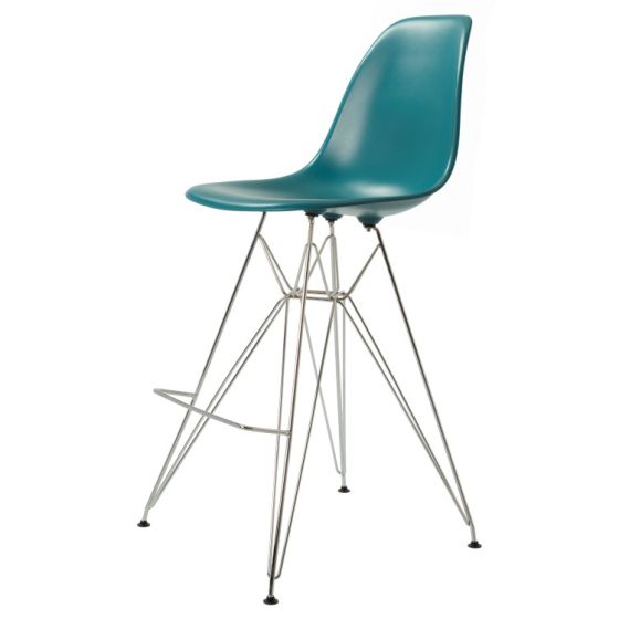 Eames DSR Kruk PP oceaanblauw