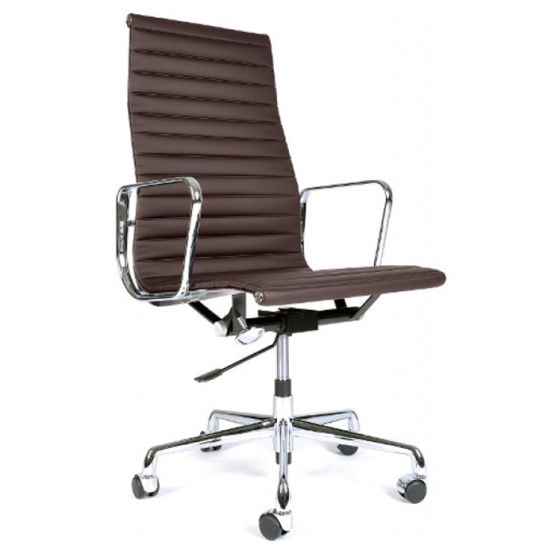 Eames Officechair EA119 leer bruin