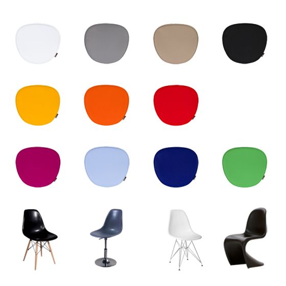 Amostras de almofadas Eames DS