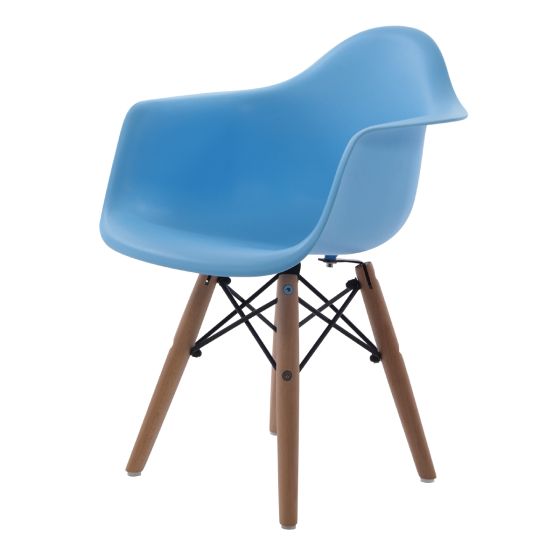 Eames kinderstoel DAW Junior lichtblauw