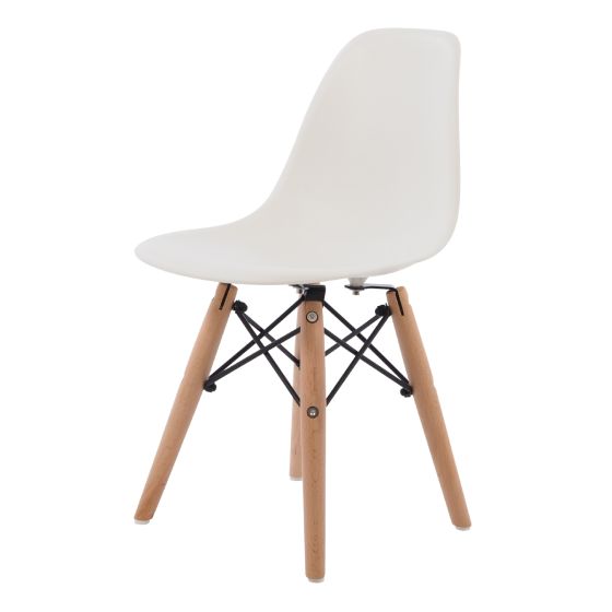 Chaise pour enfant Eames DSW Junior blanche