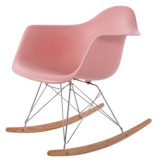 Eames gyngestol RAR PP baby pink