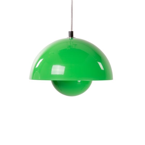 Verner Panton Bloempot hanglamp groen