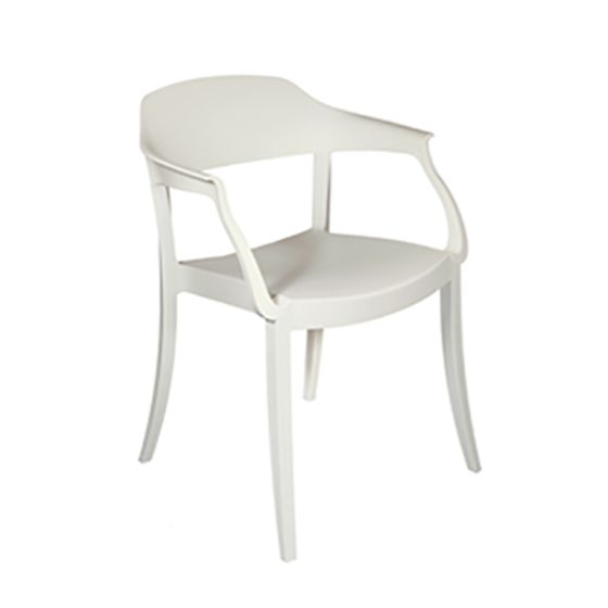 Strass P chair white