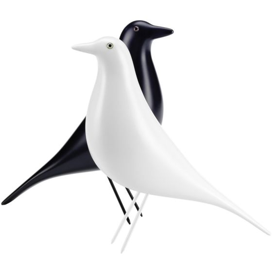 Maison Eames Birds - blanc et noir