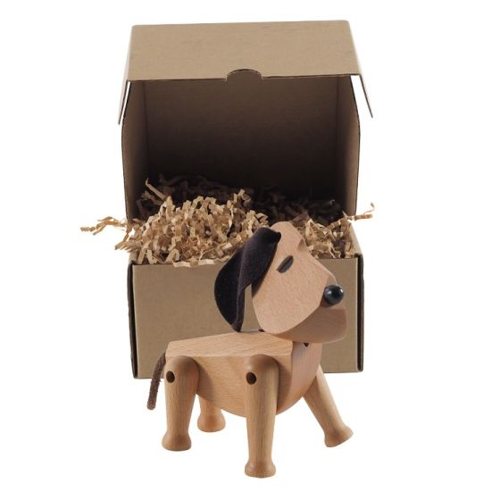 Dominidesign Puppy | Drewniane lalki naturel