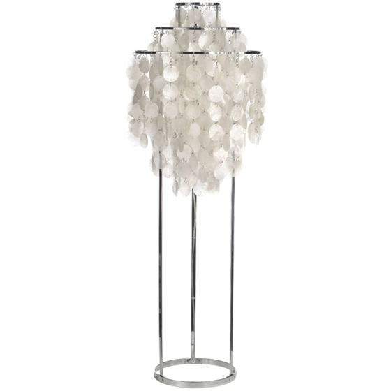 Verner Panton Shell style lamp | Stehleuchten perlenschale