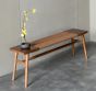 Vintage Nordic | bench Walnut