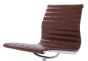 Eames conference chair EA105 on glides leather antique