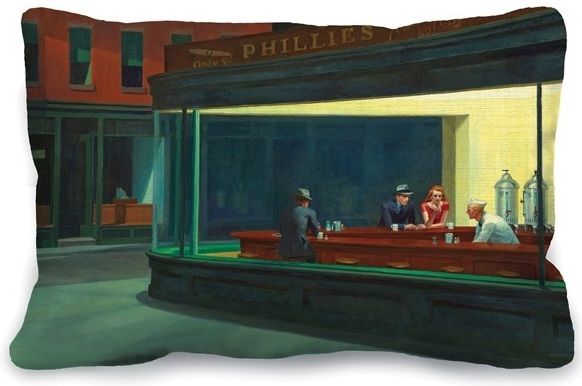 cushion cover Hopper Nighthawks