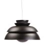 Verner Panton Concert P1 taklampa svart