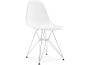 Eames DSR | jadalnia krzesło Włókno szklane biały