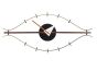Nelson replica Eye clock | wall clock multicolor