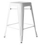 Xavier Pauchard Tolix Hocker 66cm weiß