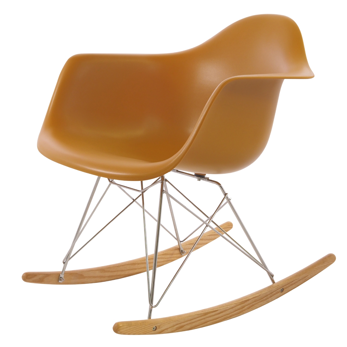 Schommelstoel RAR Chroom frame met actuele Dominidesign prijs op Eames Stoelen
