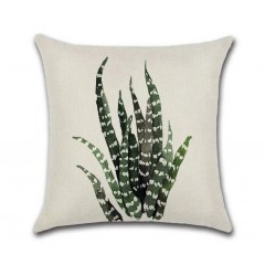 cushion cover Aloe Plant excluding filling multicolor logo